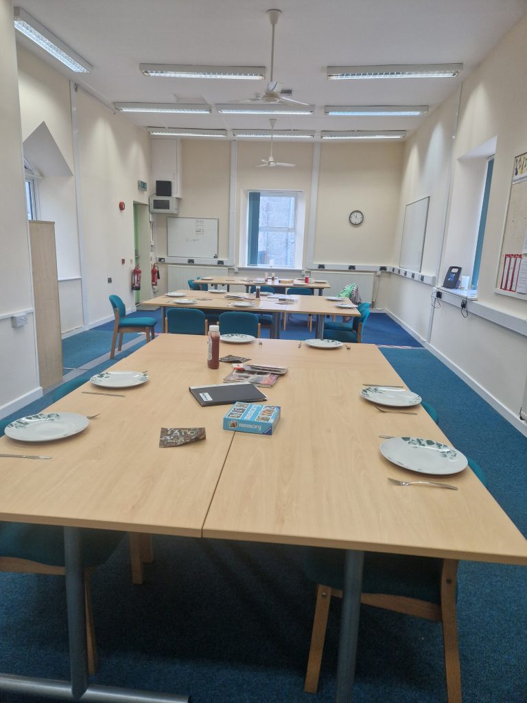 Lunchtime Friends in the new Hendra Room