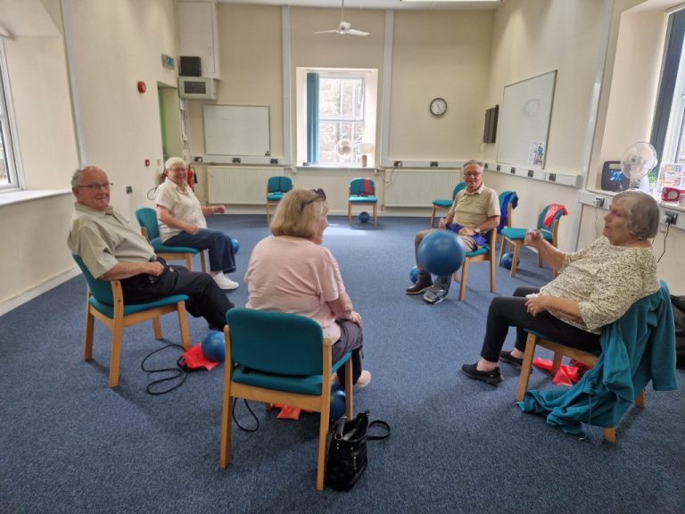 Free exercise class every Tuesday