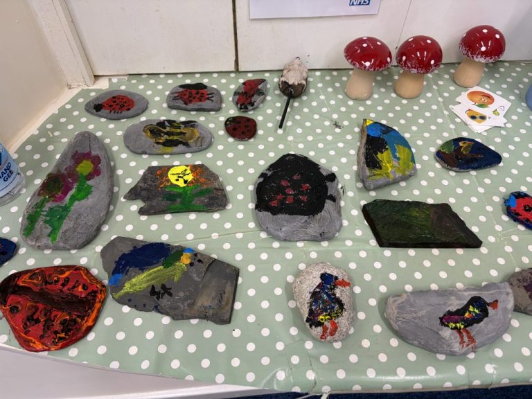 Year 2 children visit the centre